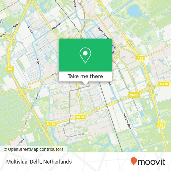 Multivlaai Delft Karte