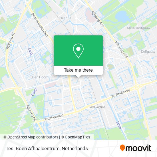 Tesi Boen Afhaalcentrum map