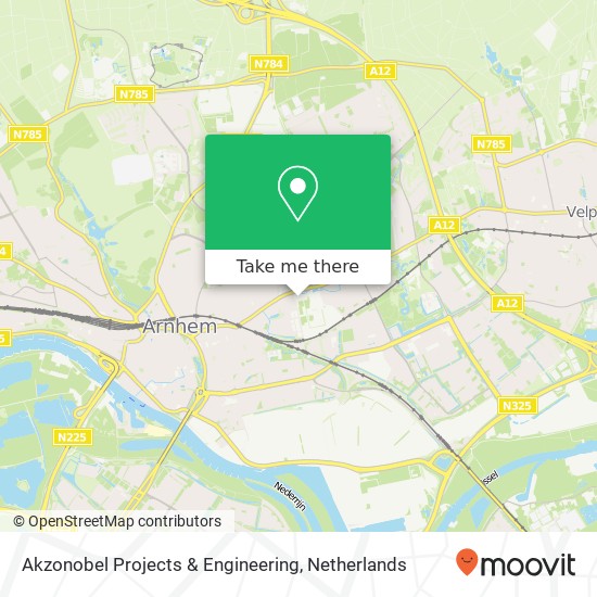 Akzonobel Projects & Engineering Karte