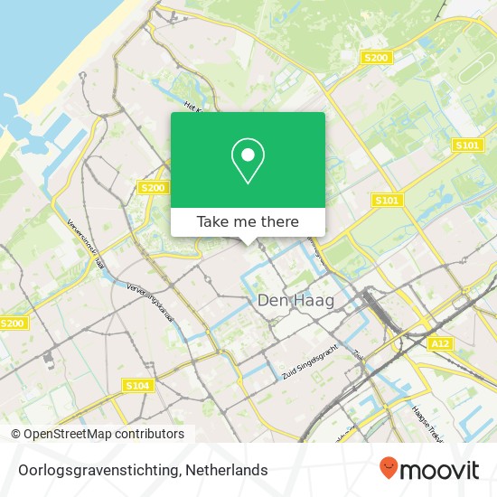 Oorlogsgravenstichting map