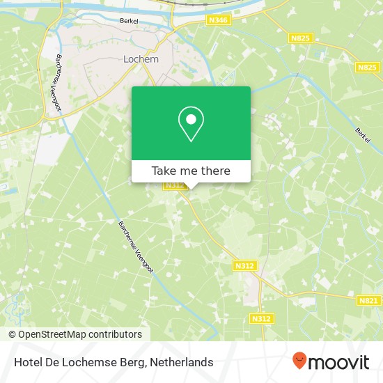 Hotel De Lochemse Berg map
