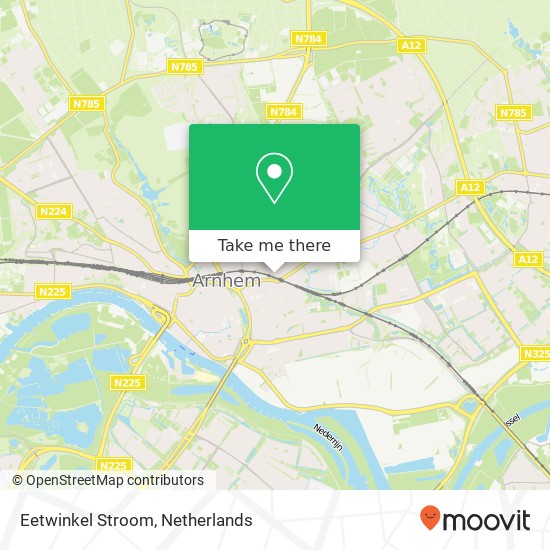 Eetwinkel Stroom map