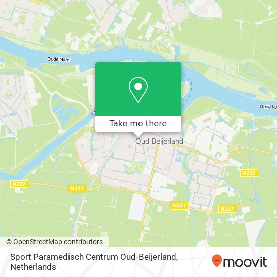 Sport Paramedisch Centrum Oud-Beijerland Karte