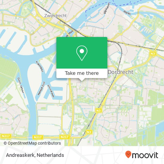 Andreaskerk map