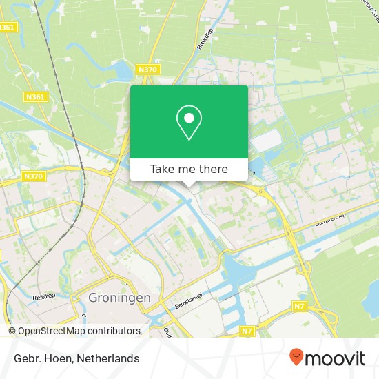 Gebr. Hoen map