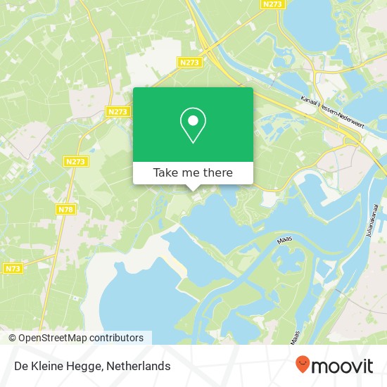 De Kleine Hegge map