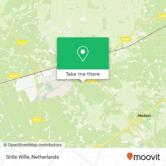 Stille Wille map