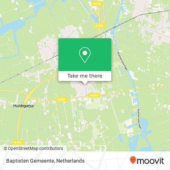 Baptisten Gemeente map