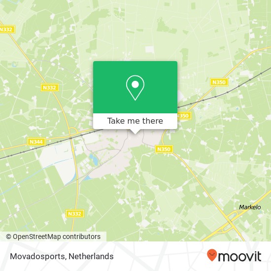 Movadosports map