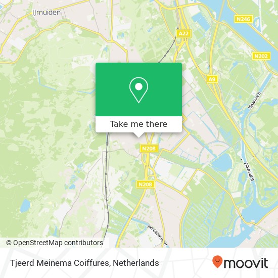 Tjeerd Meinema Coiffures map