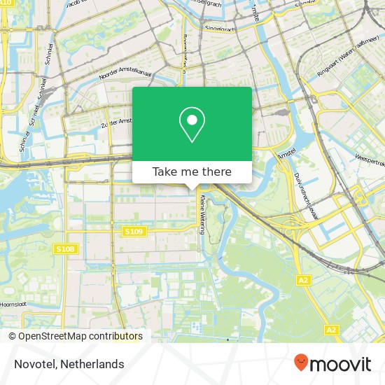 Novotel map