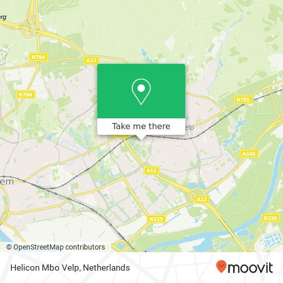 Helicon Mbo Velp map