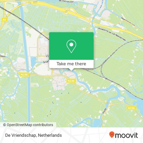 De Vriendschap map