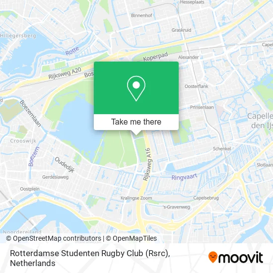 Rotterdamse Studenten Rugby Club (Rsrc) map