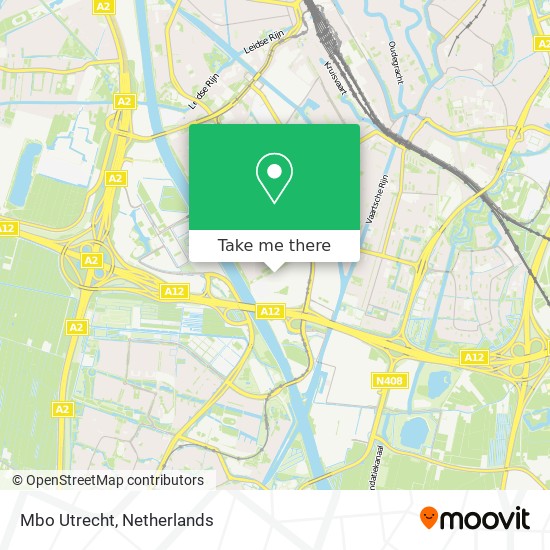 Mbo Utrecht map