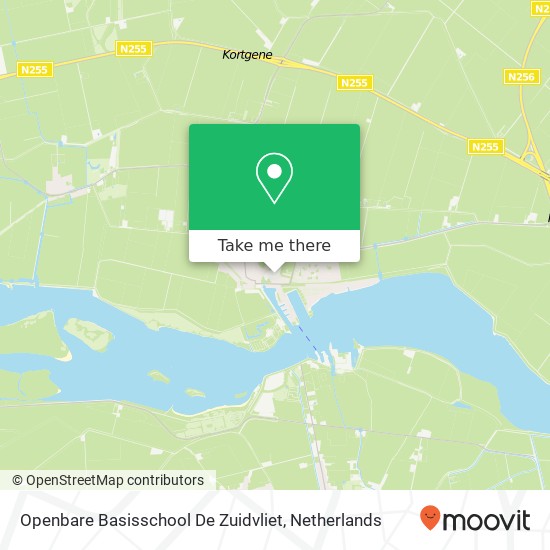 Openbare Basisschool De Zuidvliet map