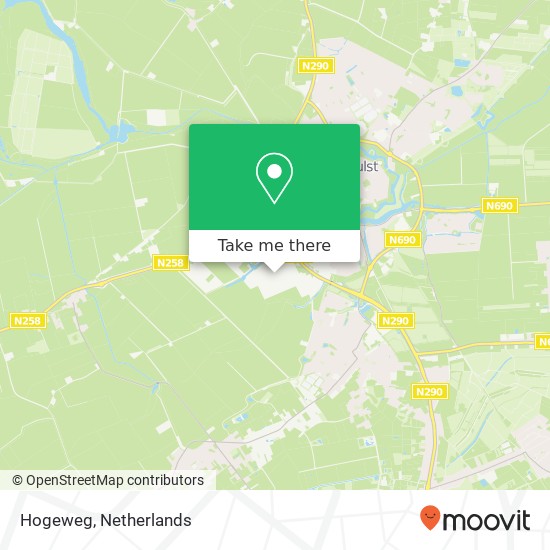 Hogeweg map