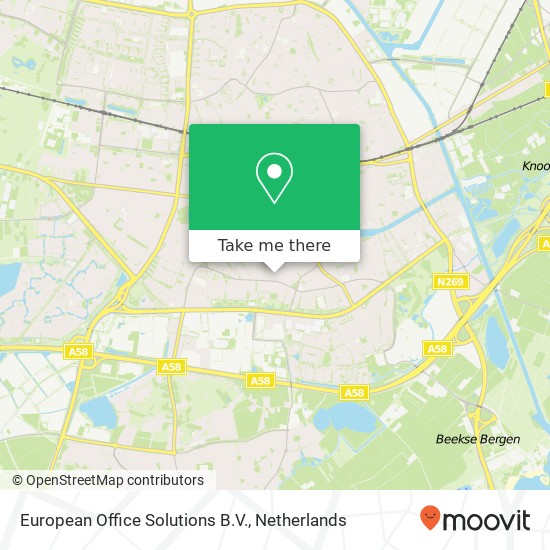 European Office Solutions B.V. map