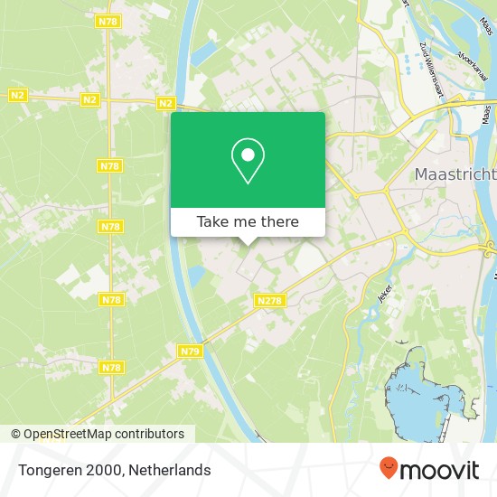 Tongeren 2000 map