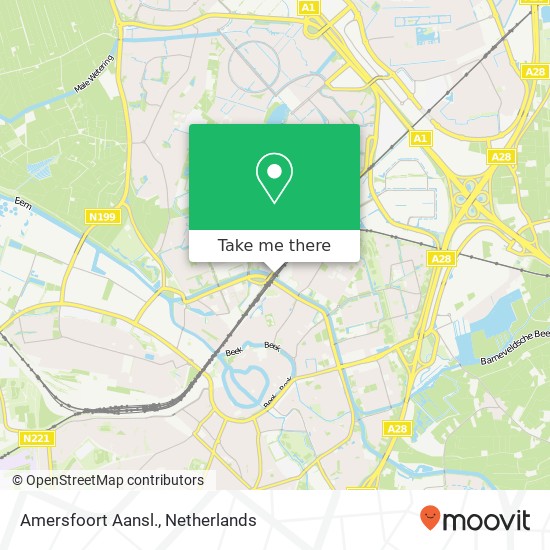 Amersfoort Aansl. map