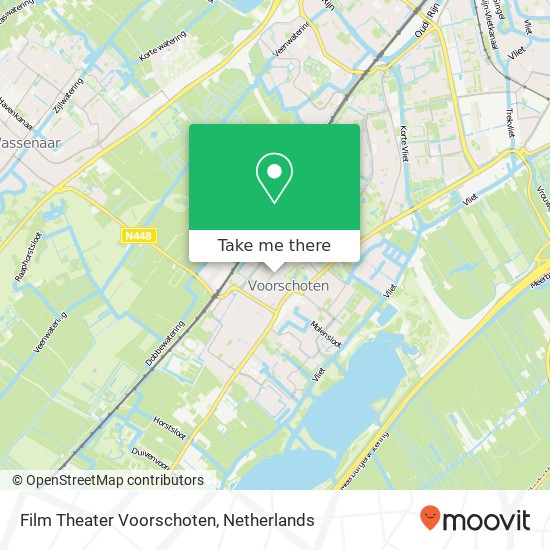 Film Theater Voorschoten Karte