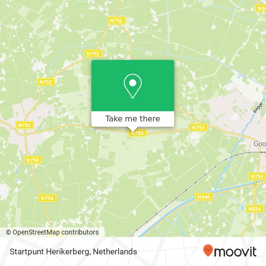 Startpunt Herikerberg Karte