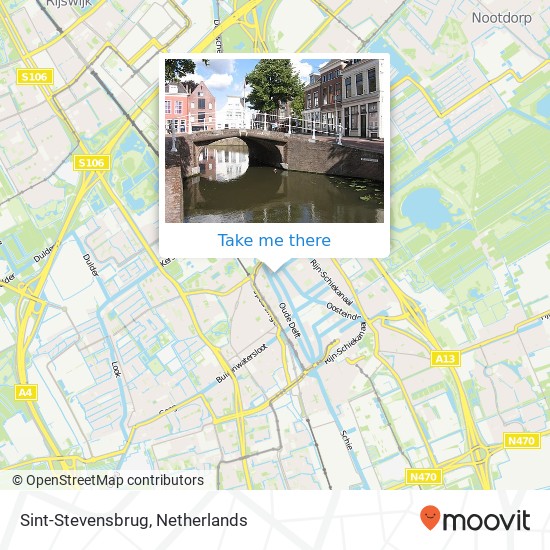 Sint-Stevensbrug map