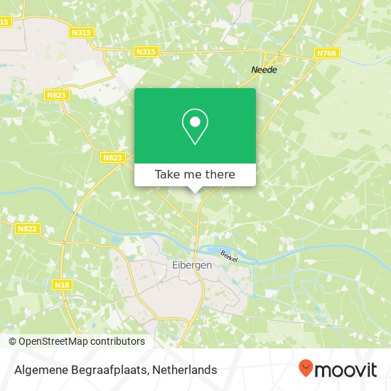 Algemene Begraafplaats map