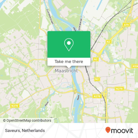 Saveurs map