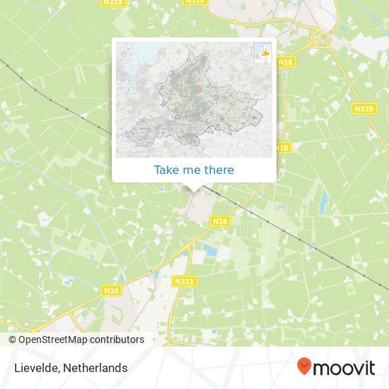 Lievelde map