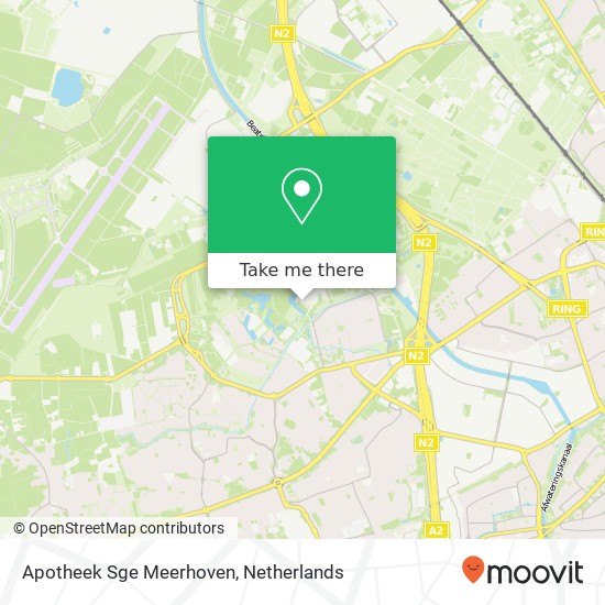 Apotheek Sge Meerhoven map