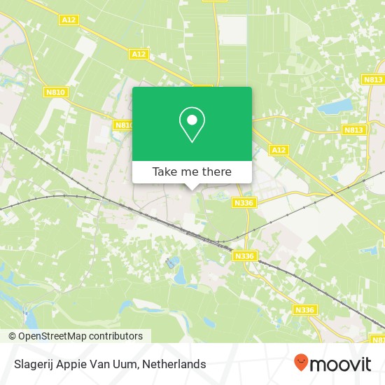 Slagerij Appie Van Uum map