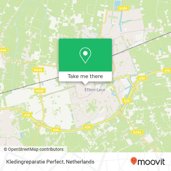 Kledingreparatie Perfect map