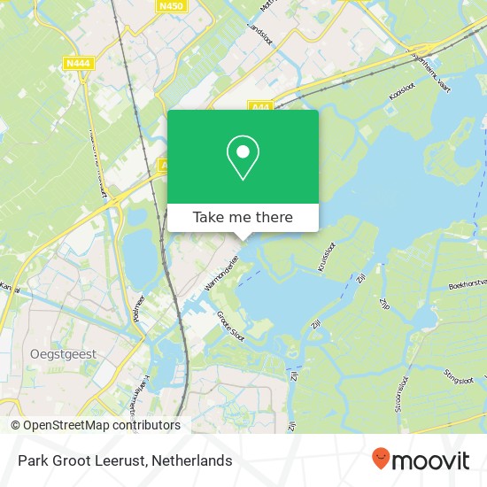 Park Groot Leerust map