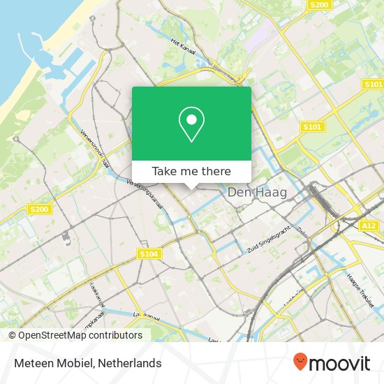 Meteen Mobiel map