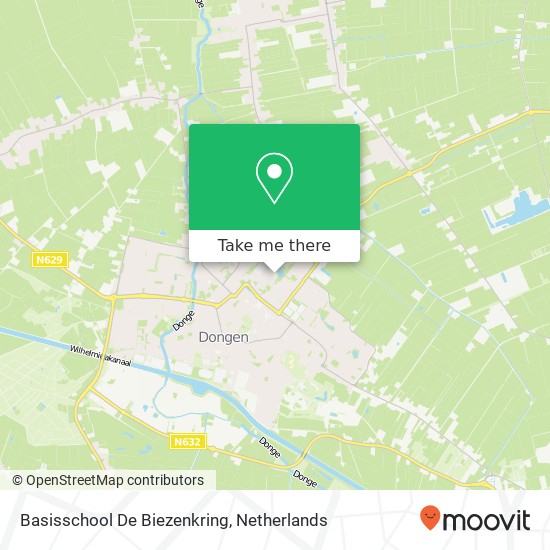 Basisschool De Biezenkring map