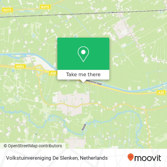 Volkstuinvereniging De Slenken map