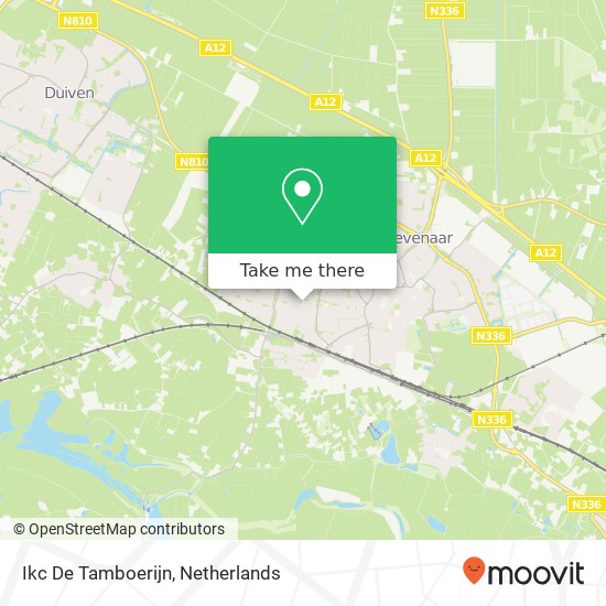 Ikc De Tamboerijn map