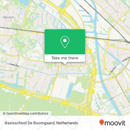 Basisschool De Boomgaard map