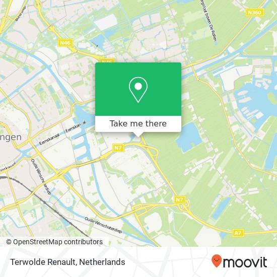 Terwolde Renault map