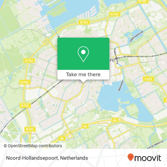 Noord-Hollandsepoort map