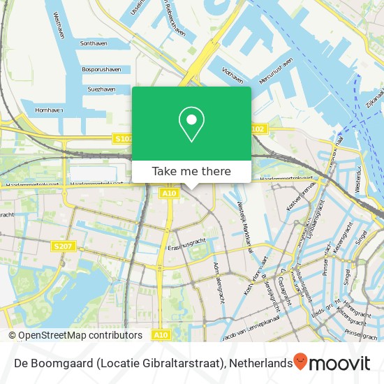 De Boomgaard (Locatie Gibraltarstraat) map