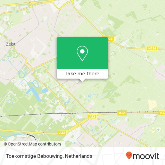 Toekomstige Bebouwing map