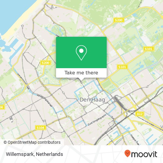 Willemspark map