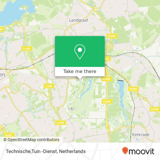 Technische,Tuin -Dienst map