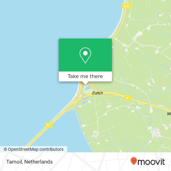 Tamoil map