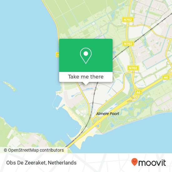 Obs De Zeeraket map