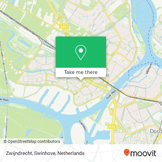 Zwijndrecht, Swinhove map