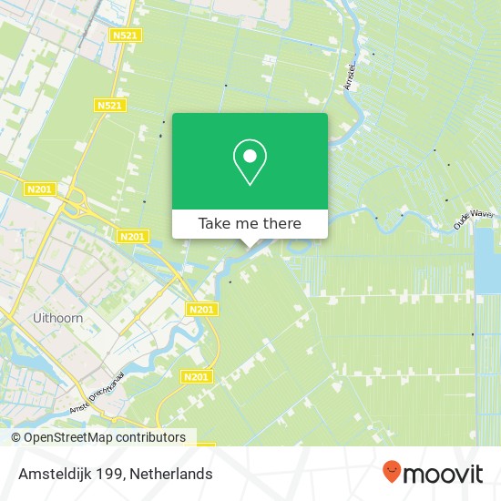 Amsteldijk 199 map