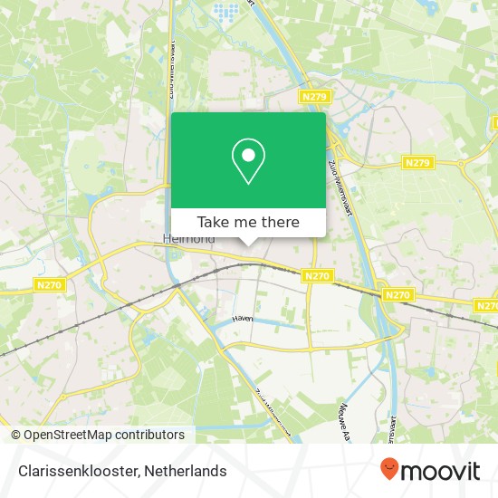 Clarissenklooster map